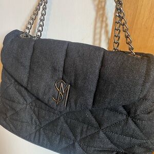 Black Quilted Women's Bag